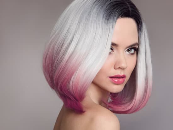 canva ombre bob short hairstyle. beautiful hair coloring woman. fashion trendy haircut. blond model with short shiny hairstyle. concept coloring hair. beauty salon. MADauEpbP 8