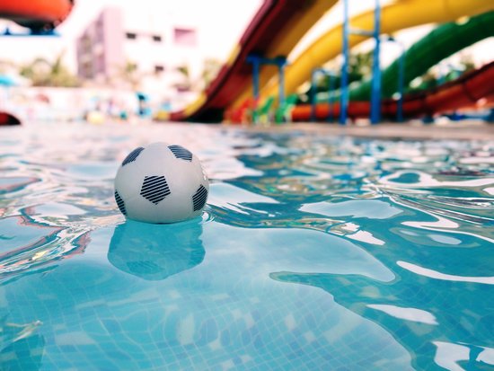 canva soccer ball on swimming pool MADGv6gcEzI