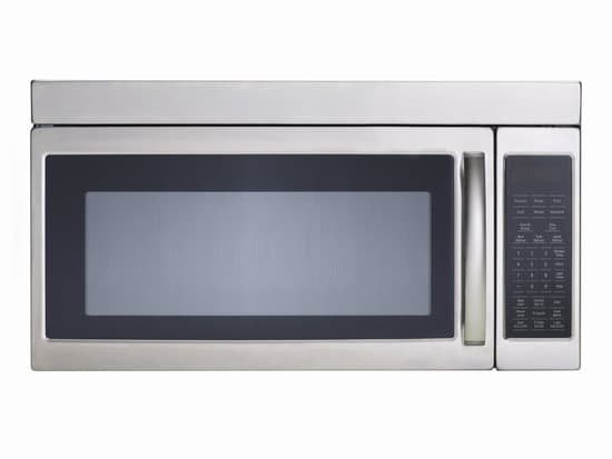 canva stainless steel microwave oven on white MAC7 qrbY8s
