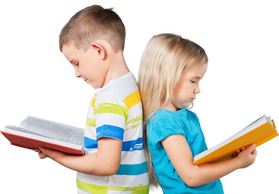 canva two children reading books MADGYcZPEBE