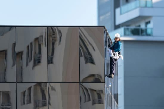 canva window washer of skyscrapers